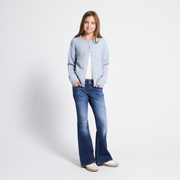 Basic knit cardigan "Audrey star"
